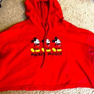 Mickey Mouse crop top size large
